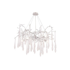 Люстра Crystal Lux REINA SP8 D1000 SILVER PATINA, фото 